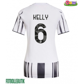 Juventus Lloyd Kelly #6 Hemmatröja Kvinnor 2025-26 Kortärmad